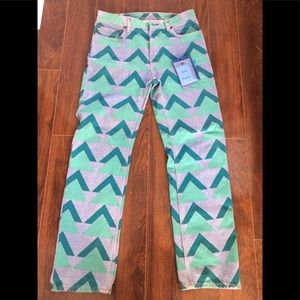 Acne Studios Land Print Denim